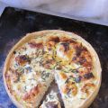 Quiche à la choucroute de la mer