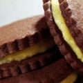 Sablés au chocolat et crème de coco