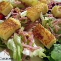 Griesknepfles à l'échalote pour salade gourmande