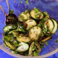 Salade de concombre aux graines