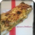 Galettes libanaises aux legumes & une sauce aux[...]