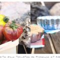 Tarte aux tomates et kasha (sarrasin grillé)