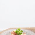 Risotto au parmesan croustillant et Serrano