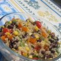 SALADE DE QUINOA ET HARICOTS NOIRS