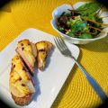 Croque gourmand avec des restes