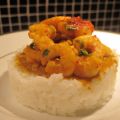 Curry de crevettes de Kerala.