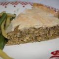 Tourtière aux pois chiches et champignons