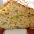 Cake aux pignons et aux poireaux