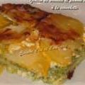 Gratin de brocolis et pomme de terre à la[...]