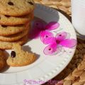 Giant cookies praline & choco chips