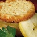 Foie gras de canard en crumble de pommes