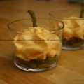 Verrines d'asperges vertes et mousse de chorizo[...]