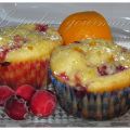 Muffins canneberges et oranges
