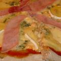 Pizza fromage-jambon-miel, Recette Ptitchef