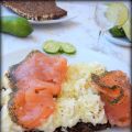 Toast de saumon fumé sur crème de mascarpone et[...]