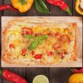 Pizza à la pâte filo