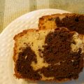 Cake marbré au chocolat et caramel à l'érable