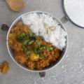 Dahl de lentilles corail à la courge et au[...]