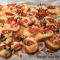 Baguette de style nachos à l'italienne