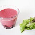 Panna cotta betterave & gingembre !
