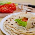 wraps maison - recette des tortillas