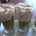MOUSSE D'AVOCATS TARTARE CREVETTES
