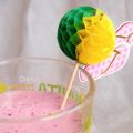 Lucie Cuisine | Smoothie Glacé Pêche Framboise