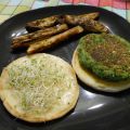 Burgers végés verts