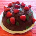 Gâteau au cacao, aux épices et au café