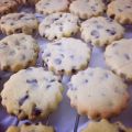 Shortbreads aux pépites de chocolat