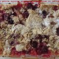 Crumble rhubarbe, framboises et pommes sans[...]