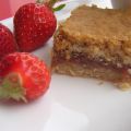 Rhubarb addiction - Carrés fraise-rhubarbe