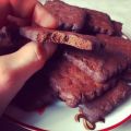 Petits sablés au cacao intense et aux pépites[...]