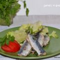 Sardines farcies aux herbes.