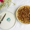 Quiche blettes, topping noisettes, courge,[...]