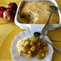 Pouding aux pommes à l'érable