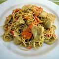 Nouilles chinoises au poulet curry - Tour en[...]