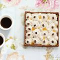 Tarte au café, chocolat blanc et orange (avec[...]