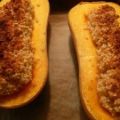 Gratin de quinoa sur lit de courge butternut,[...]