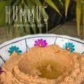 Le hummus au poivron rouge grillé