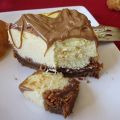 Deux petits cheesecakes et leur praliné