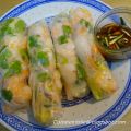 Rouleaux de printemps crevettes - endives