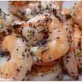 Crevettes glacées à la lime et aux graines de[...]
