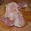 Gâteau d'oeuf en gelée au jambon