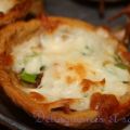 Pelures de pommes de terre gratinées