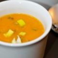 Soupe au potiron et marrons