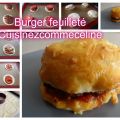 Burger feuilletés