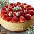 Cheesecake au citron et aux fraises