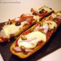 Pizza sur baguette, Recette Ptitchef