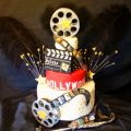 Gâteau thème cinéma